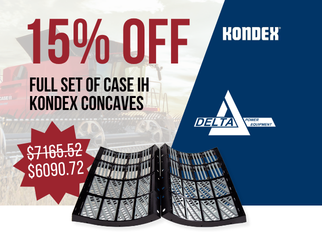 Case IH Kondex Concaves Set